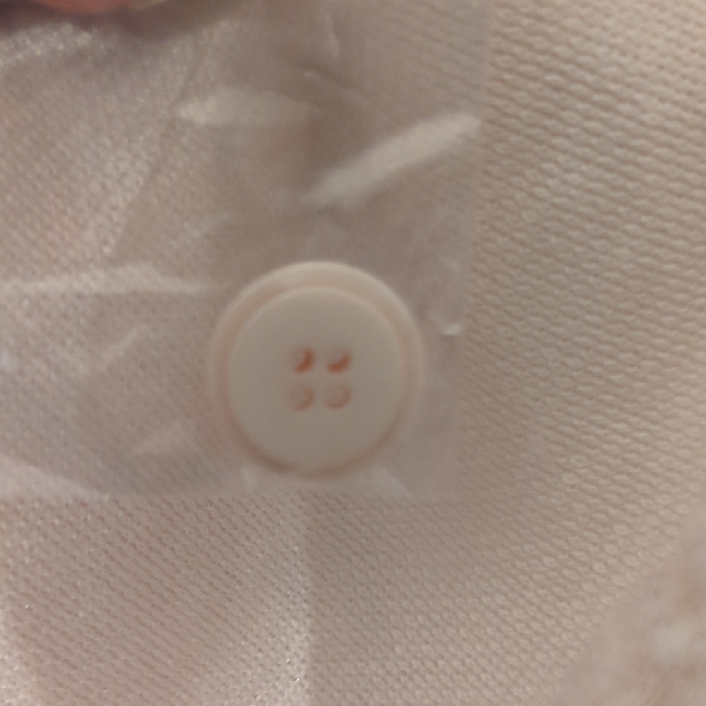 Steve Madden Cream Button front Sherpa Teddy Jacket Size Large - Picture 9 of 9